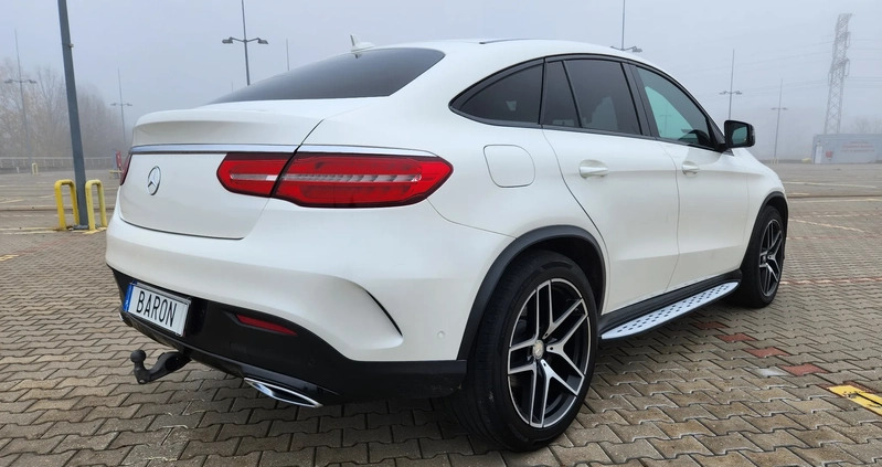 Mercedes-Benz GLE cena 159000 przebieg: 233000, rok produkcji 2016 z Zaklików małe 667